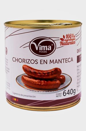 Chorizo en Manteca 640g